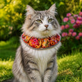 Load image into Gallery viewer, Paint Loops Birdsbesafe ® Collar Cover - Long-Haired Cat Style