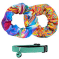 Load image into Gallery viewer, 2-Pack Birdsbesafe Long-Haired Covers + 1 Breakaway Cat Collar

