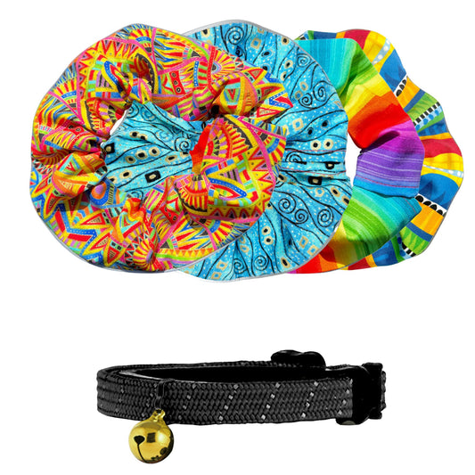 4 Set Birdsbesafe Covers + 1 Breakaway Cat Collar