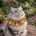 Load image into Gallery viewer, Geodelic Birdsbesafe ® Collar Cover - Long-Haired Cat Style
