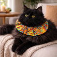 Load image into Gallery viewer, Geodelic Birdsbesafe ® Collar Cover - Long-Haired Cat Style
