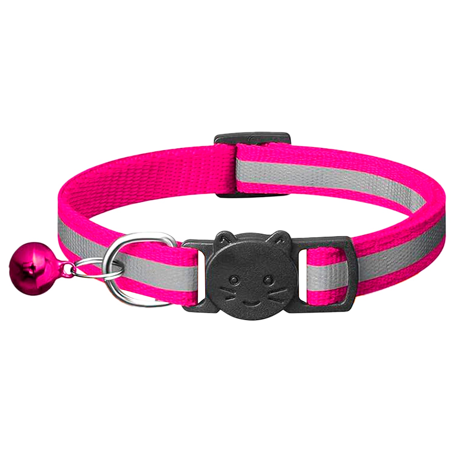 Nylon Breakaway Cat Collar + Bell | Reflective