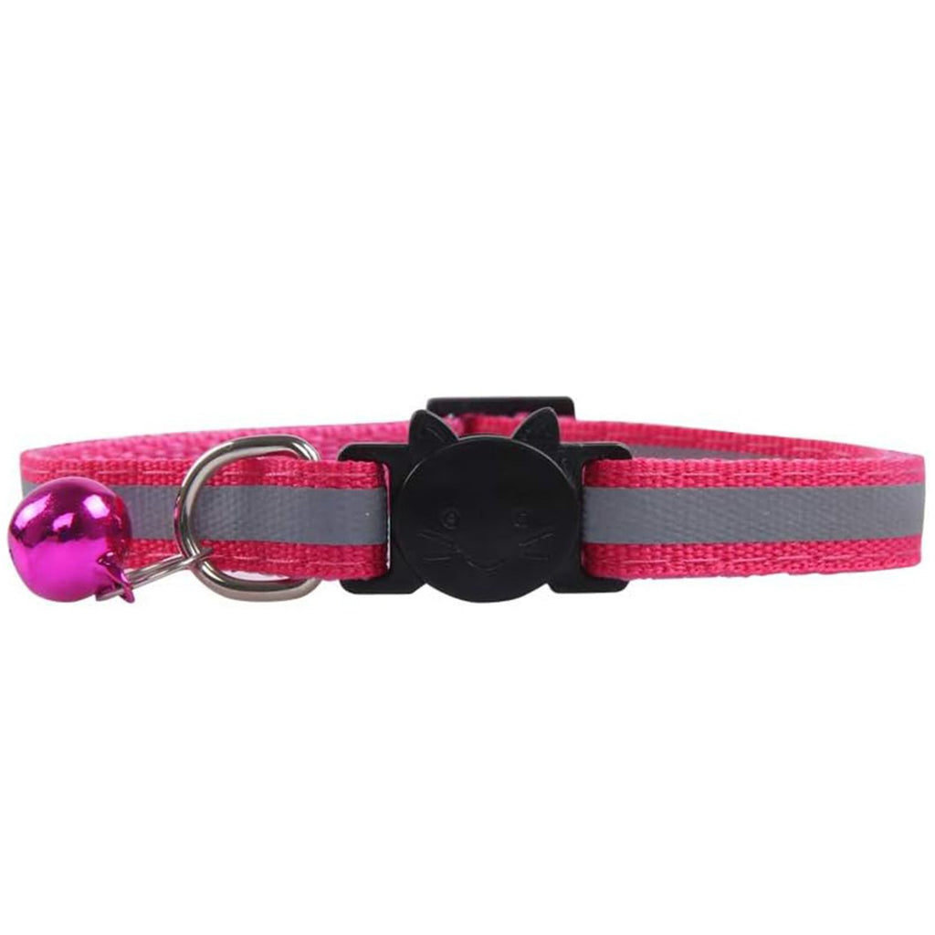 Nylon Breakaway Cat Collar + Bell | Reflective