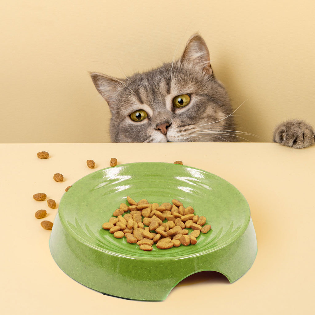 Whisker Friendly Bamboo Cat Bowl