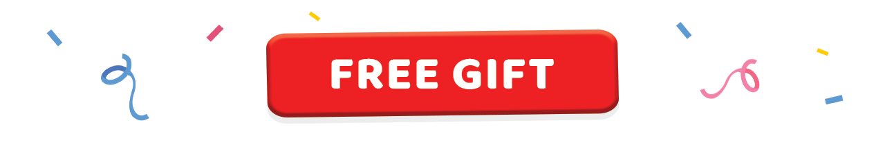 A red promotional call-to-action button that reads "FREE GIFT" for the Birdsbesafe International Cat Day Deal.