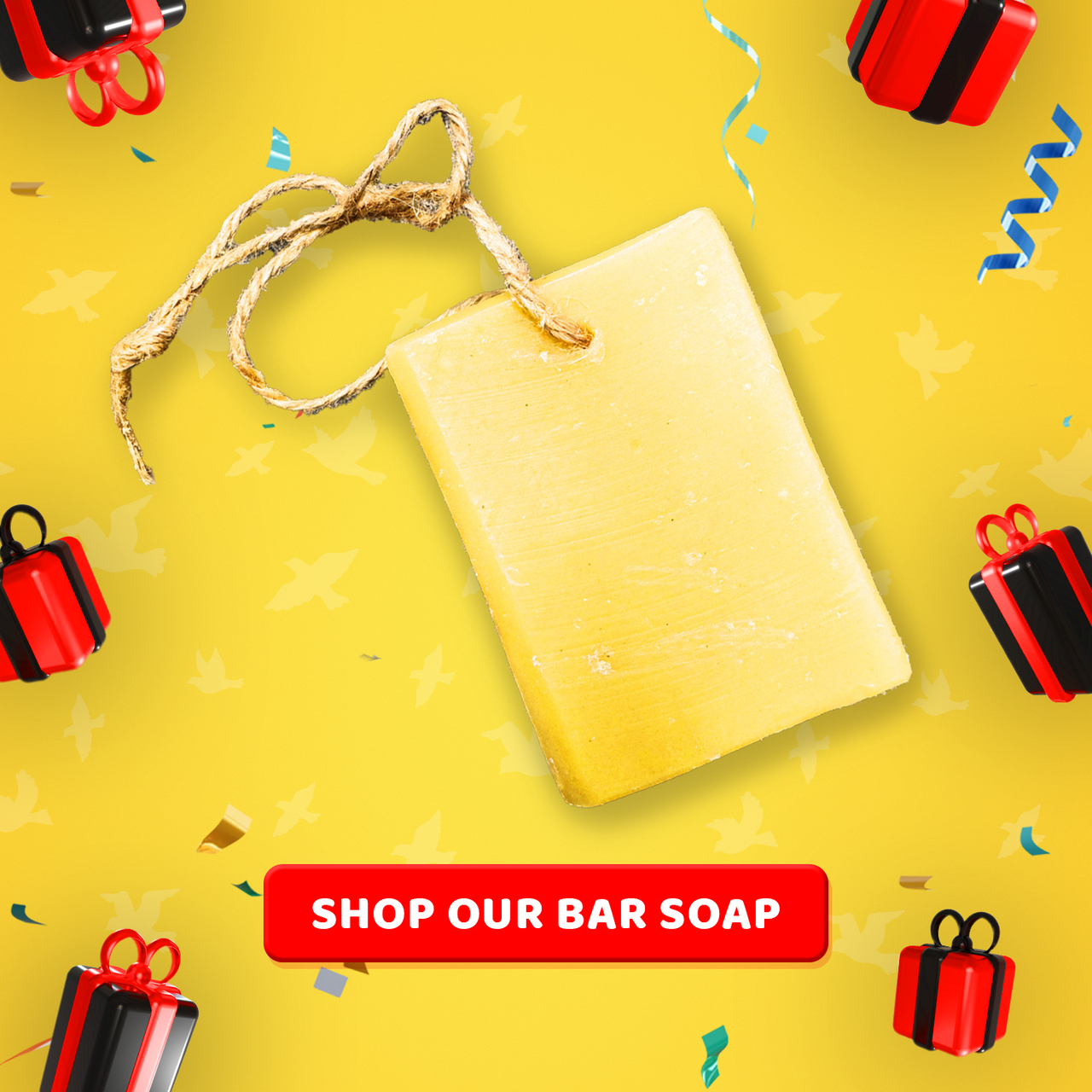 Birdsbesafe All Natural Pet Shampoo Soap Bar for Black Friday and Cyber Monday