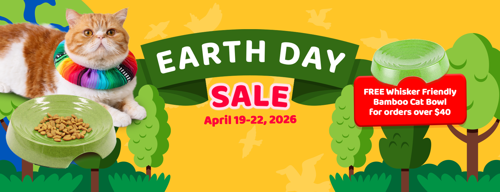 Birdsbesafe Earth Day Sale