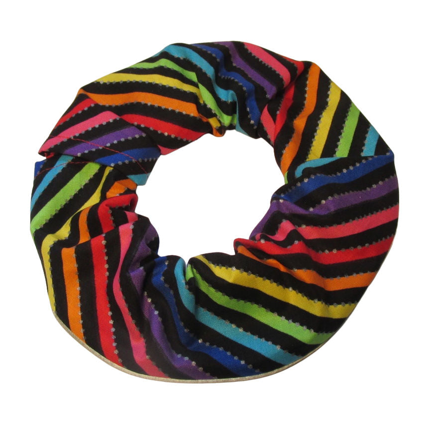 Bright Stripes Birdsbesafe cat collar cover protects birds