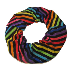 Bright Stripes Birdsbesafe cat collar cover protects birds